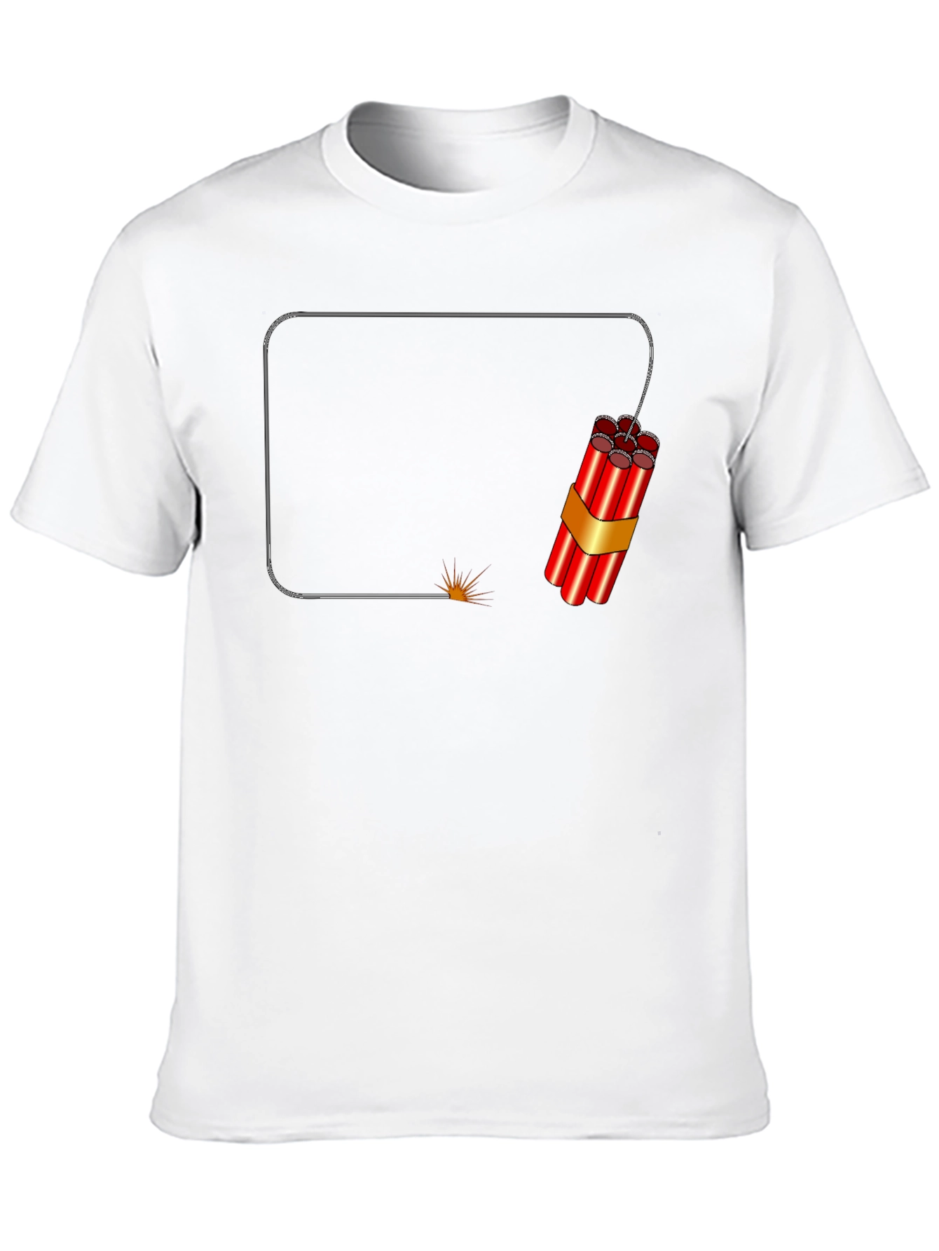Dynamite Graphic Tee - Funny Explosive Design