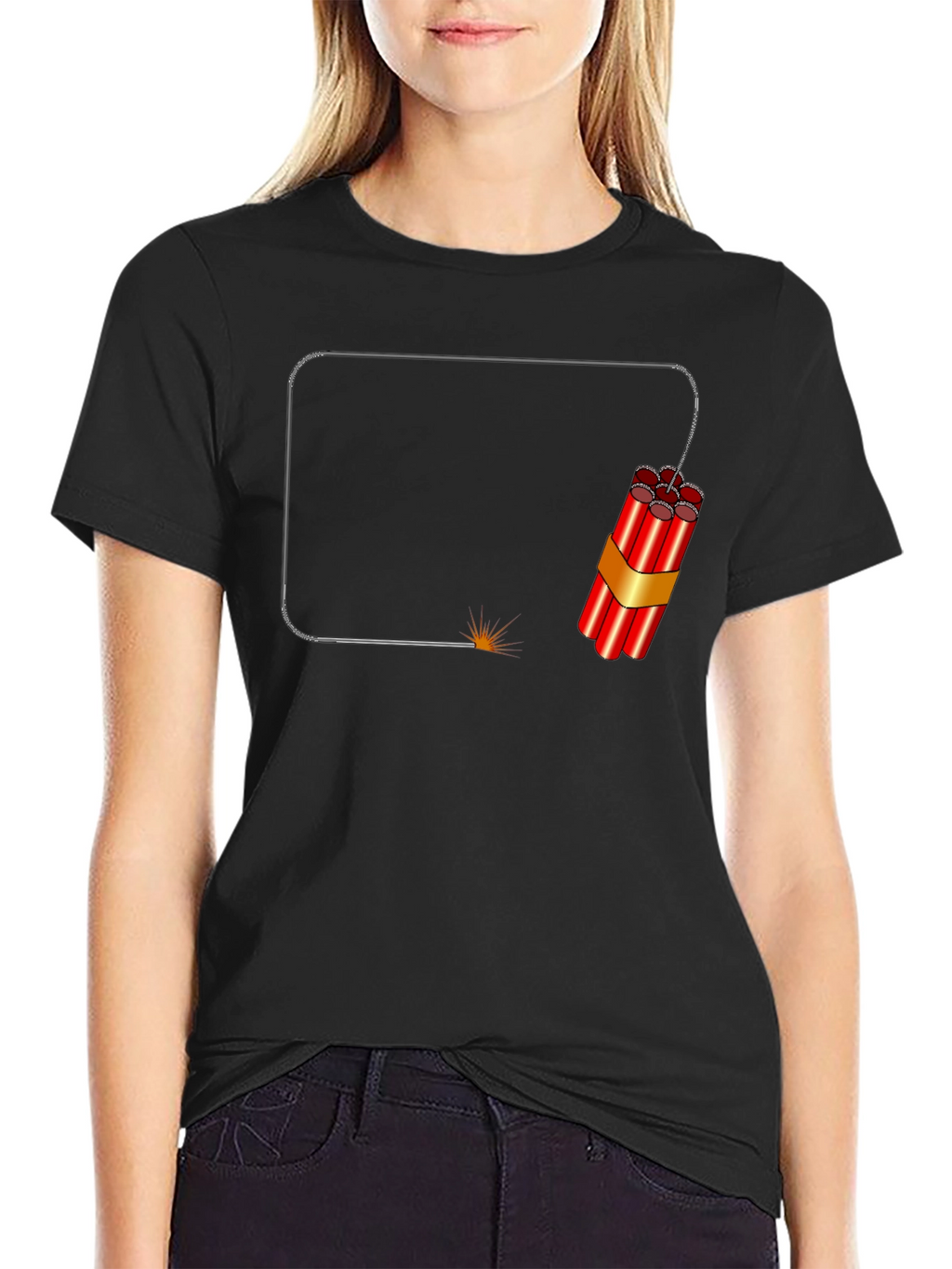 Dynamite Graphic Tee - Funny Explosive Design