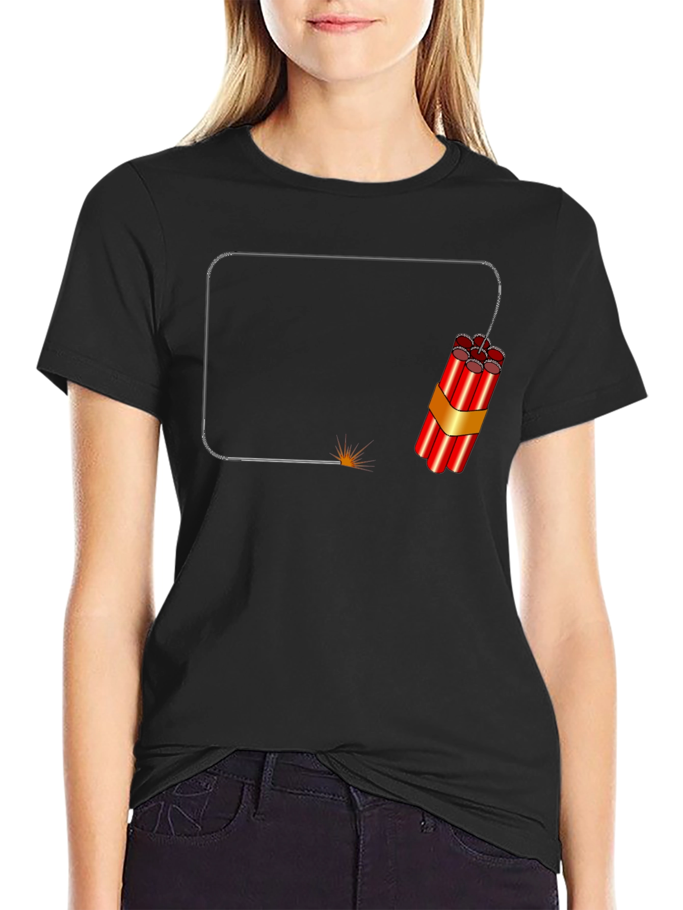 Dynamite Graphic Tee - Funny Explosive Design