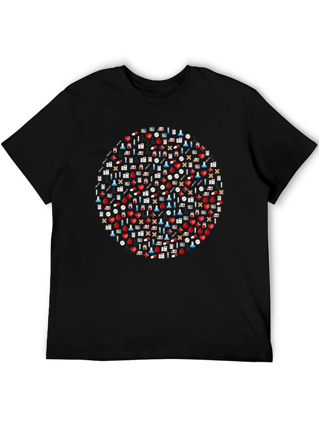 Novelty Medical Print T-Shirt