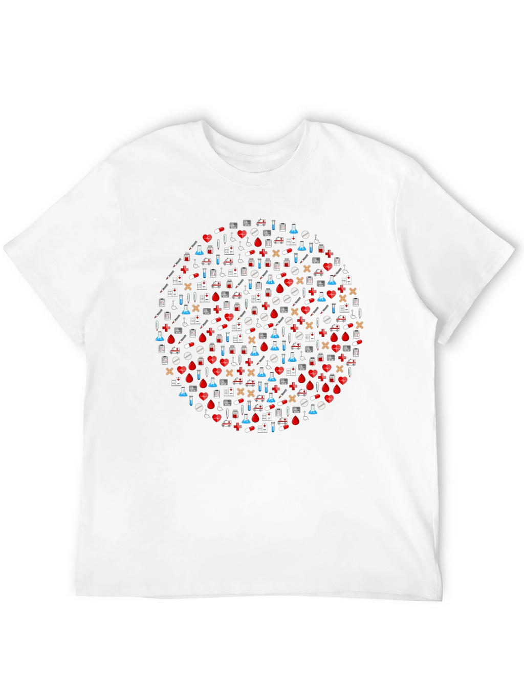 Novelty Medical Print T-Shirt