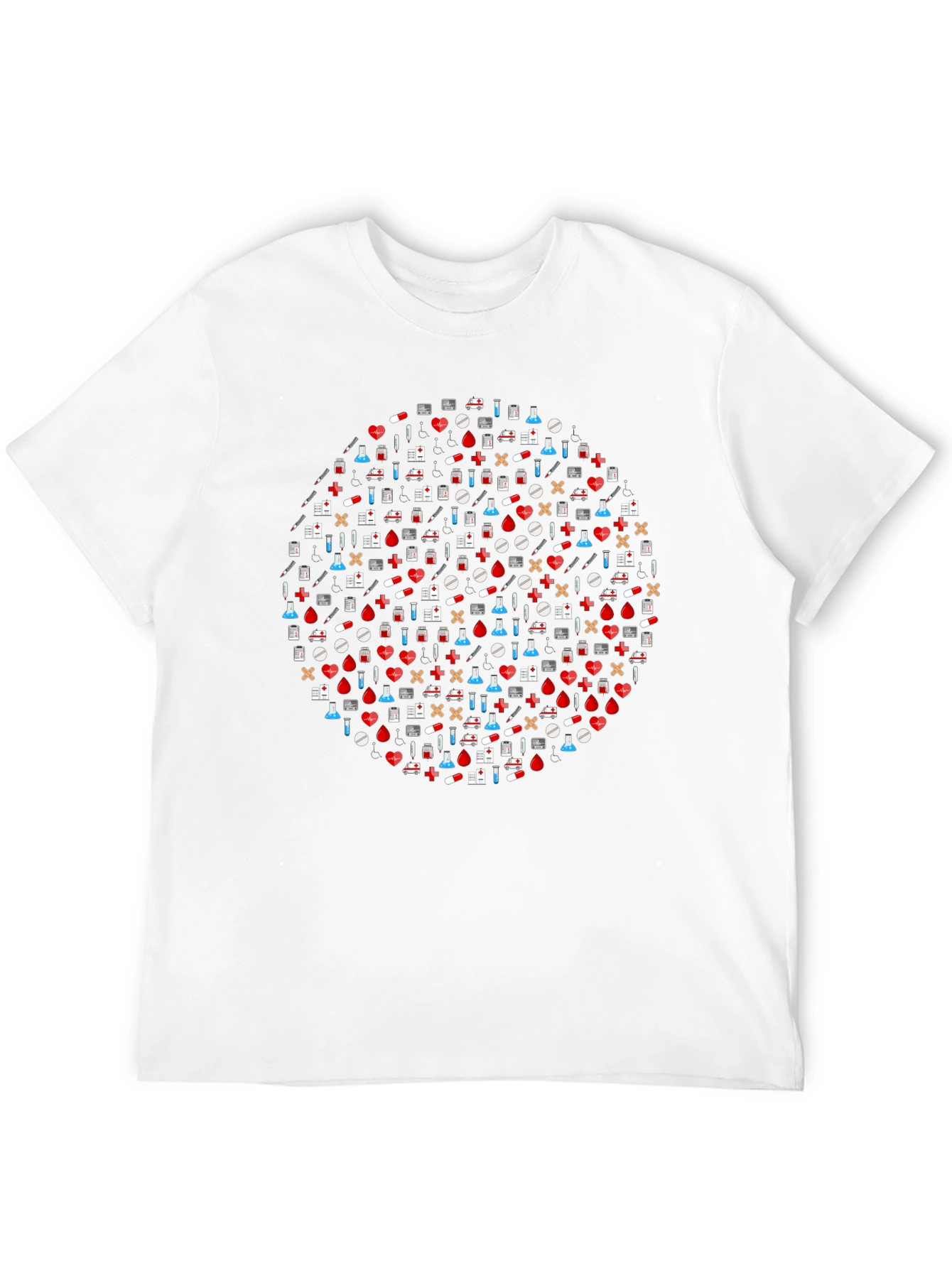 Novelty Medical Print T-Shirt