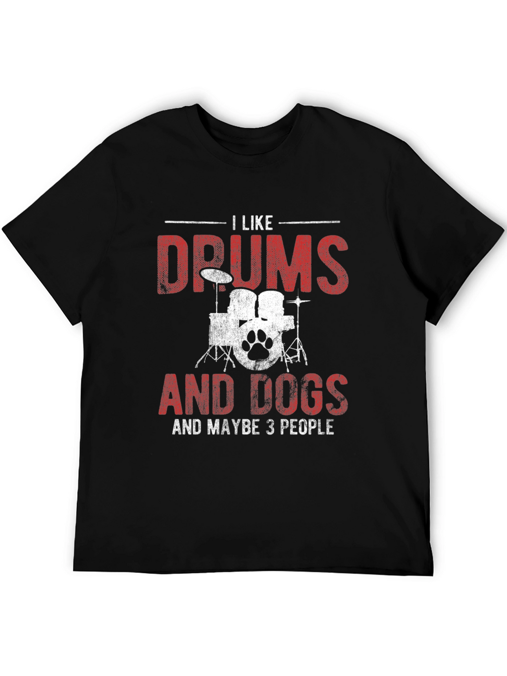 Drums and Dogs Graphic Tee