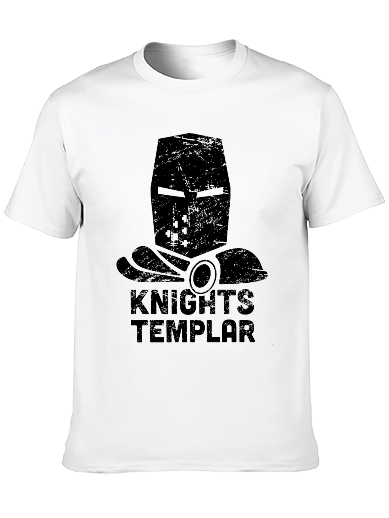 Knights Templar Graphic Tee - Black
