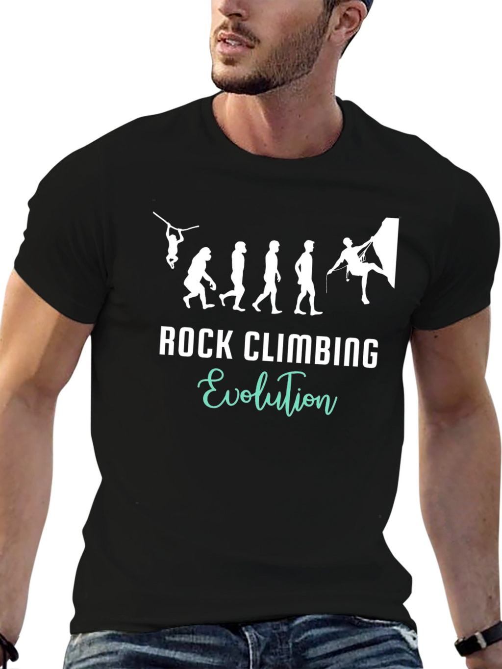 Rock Climbing Evolution T-Shirt