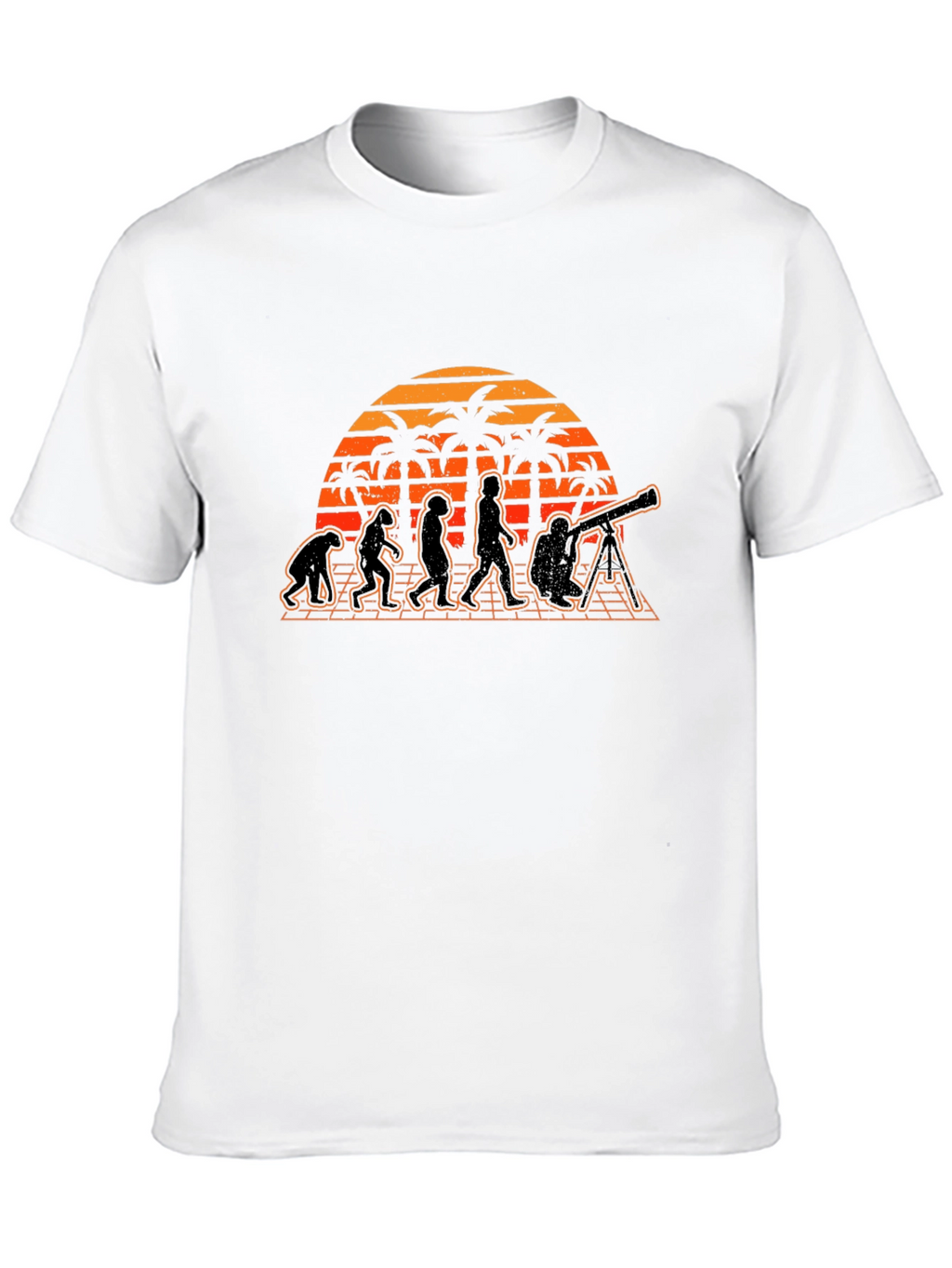 Evolution of Astronomer Sunset Tee