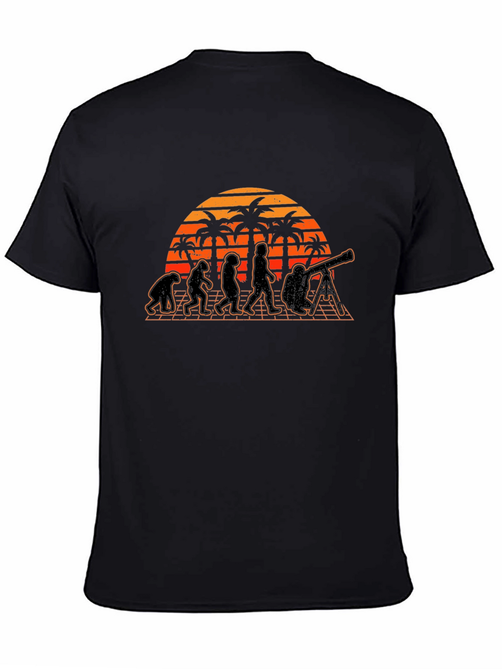 Evolution of Astronomer Sunset Tee