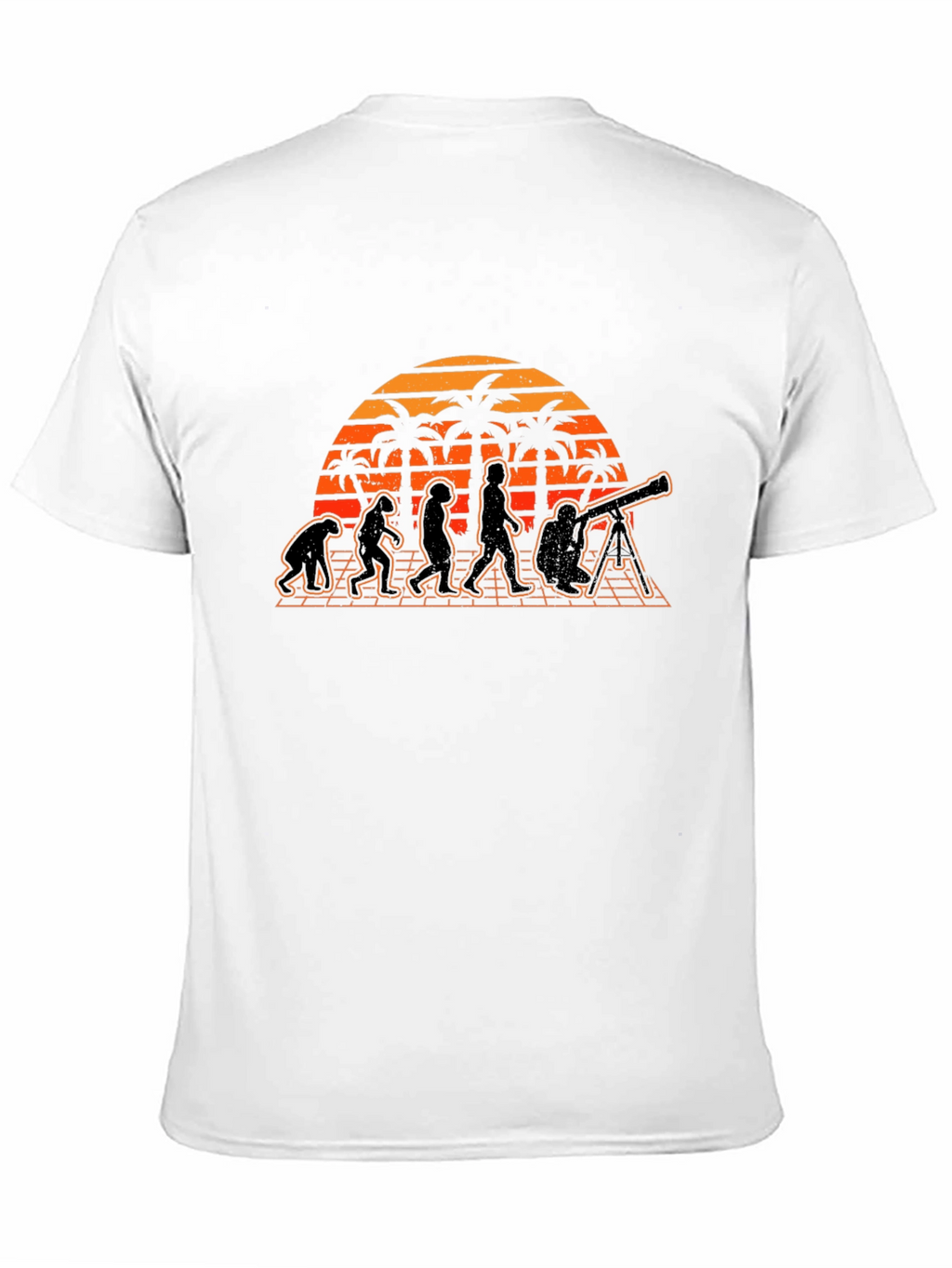 Evolution of Astronomer Sunset Tee