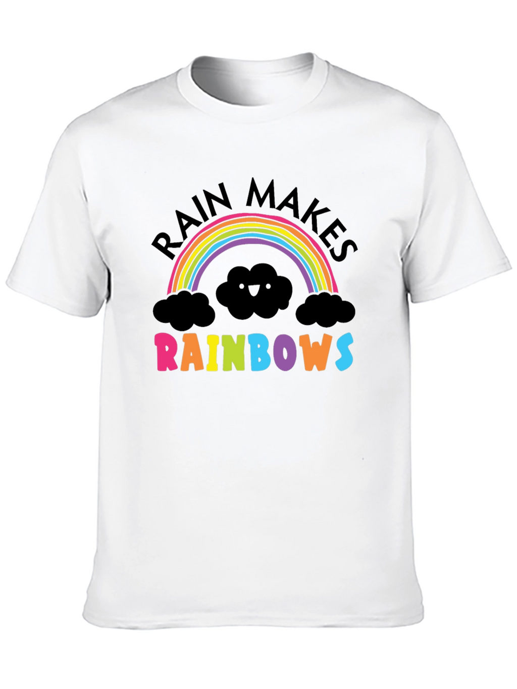 Rain Makes Rainbows Graphic T-Shirt