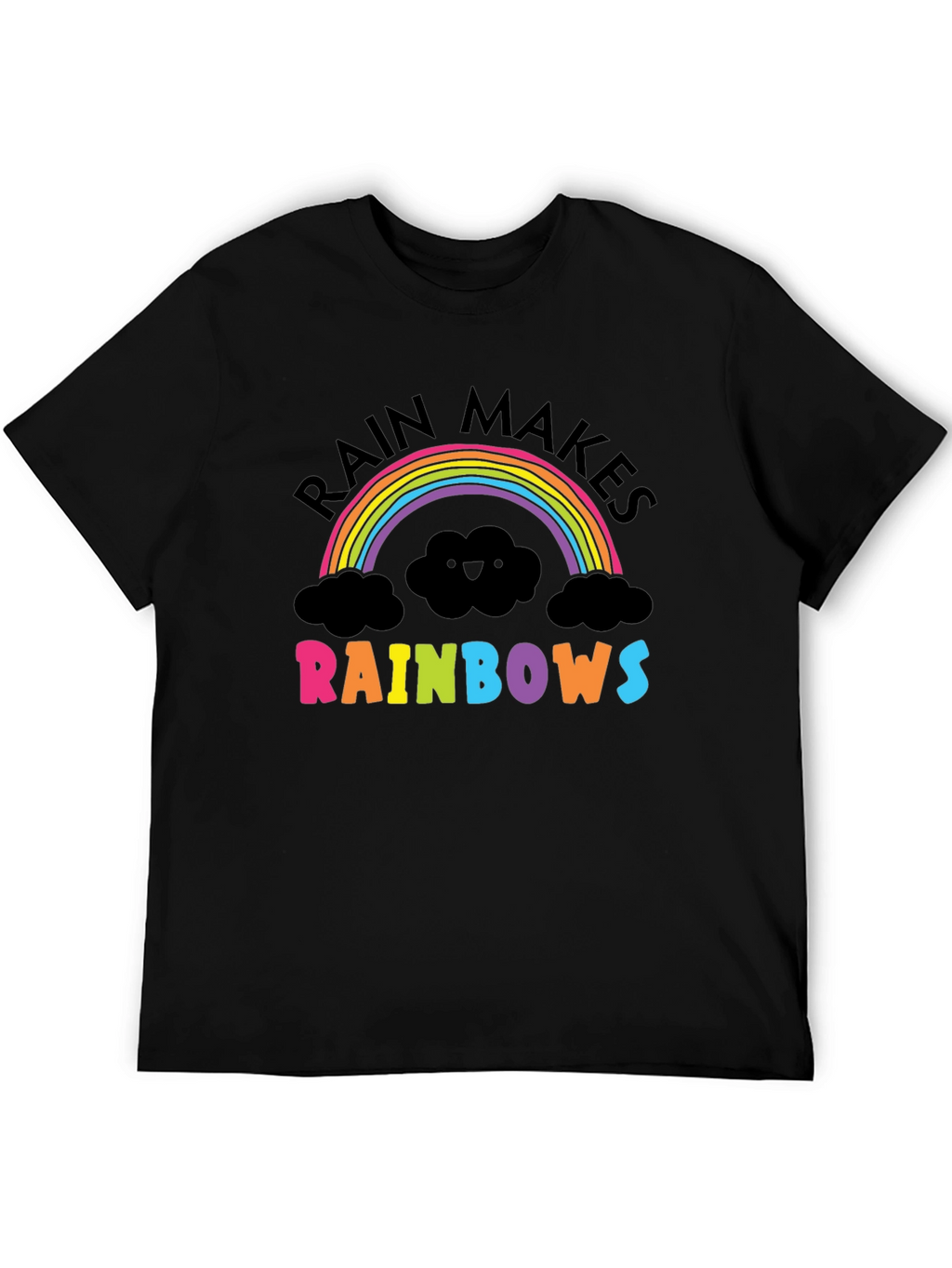 Rain Makes Rainbows Graphic T-Shirt