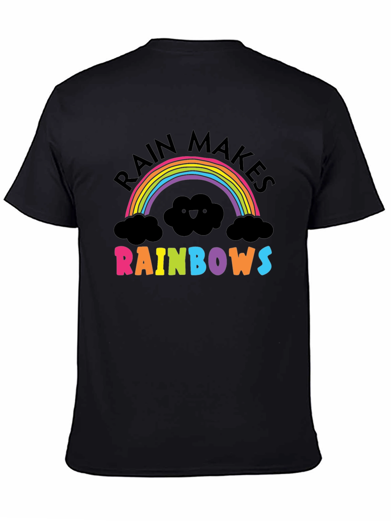 Rain Makes Rainbows Graphic T-Shirt