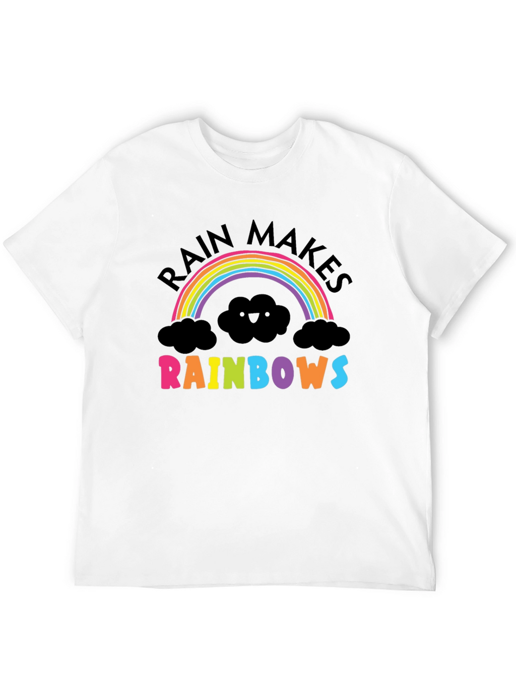 Rain Makes Rainbows Graphic T-Shirt
