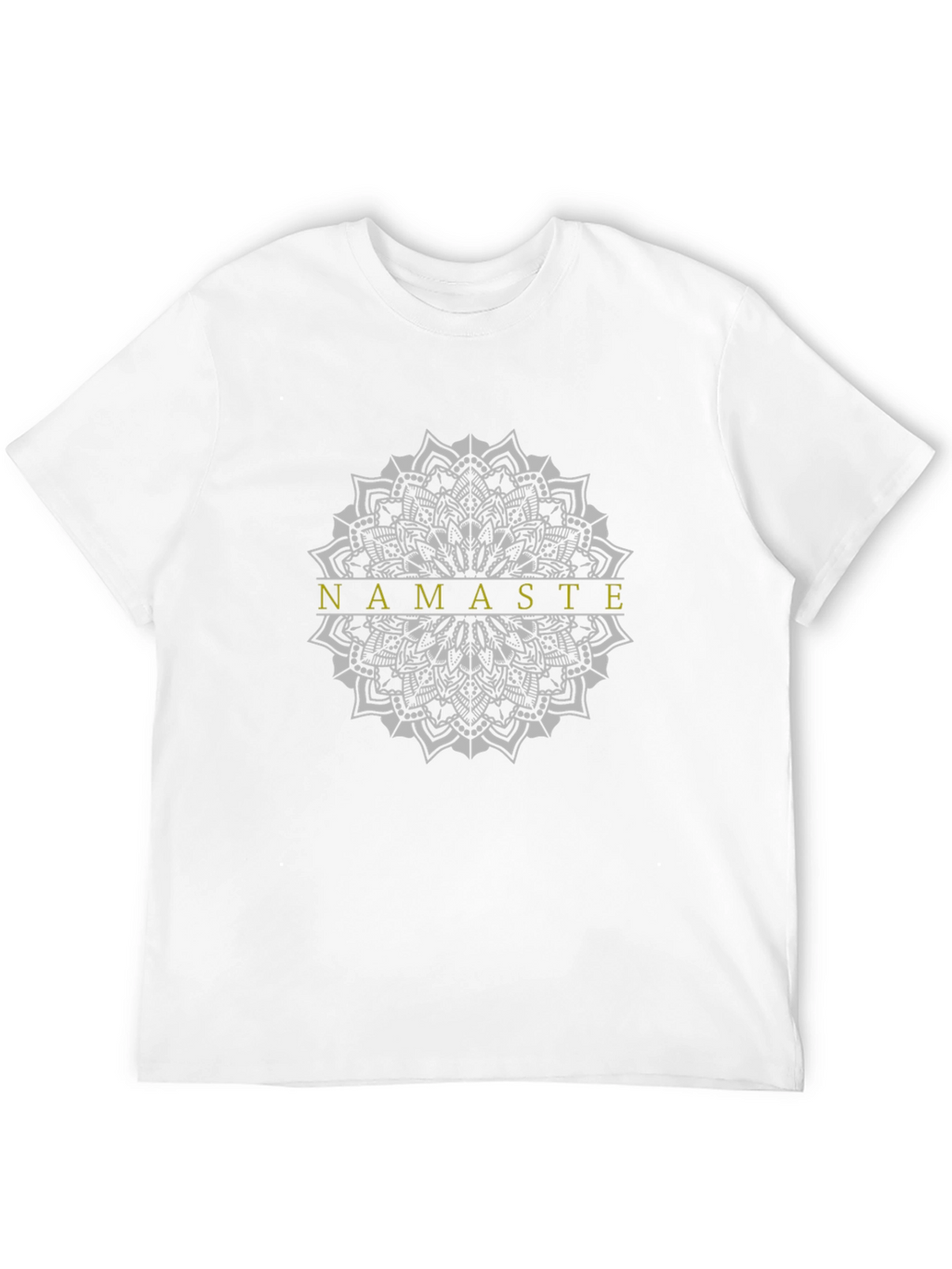 Namaste Mandala Graphic Tee - Black