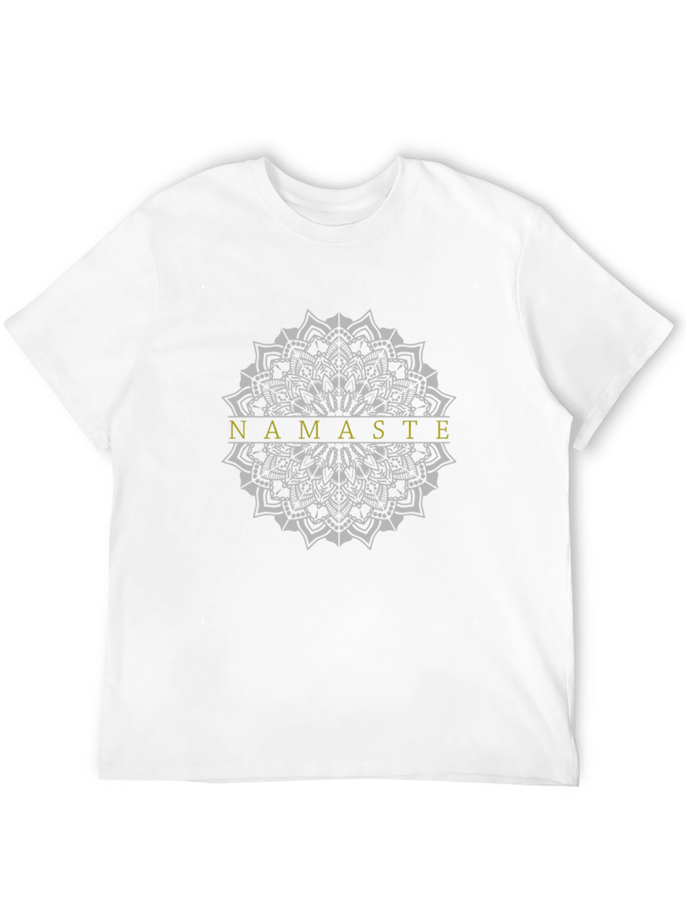 Namaste Mandala Graphic Tee - Black