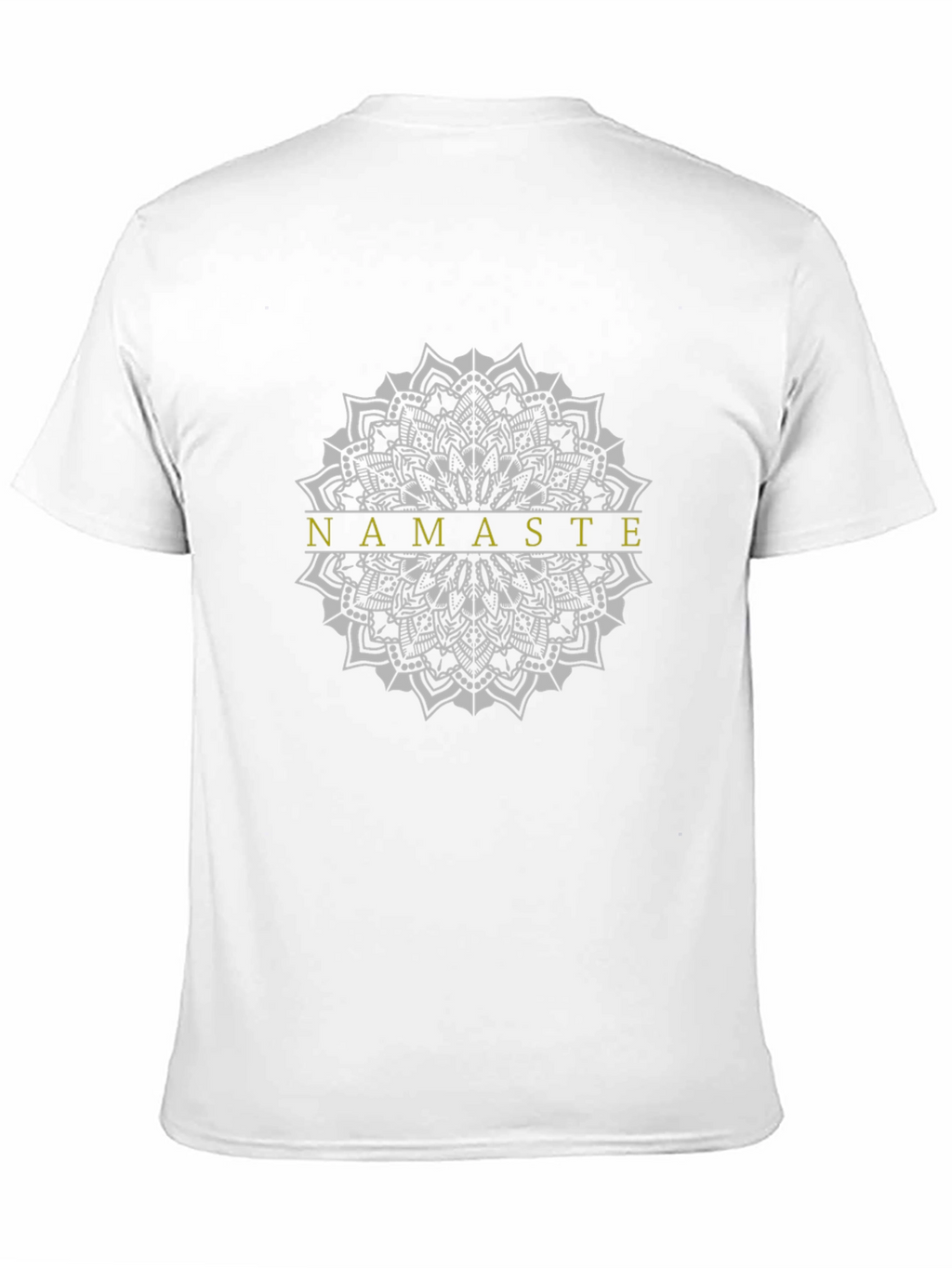 Namaste Mandala Graphic Tee - Black
