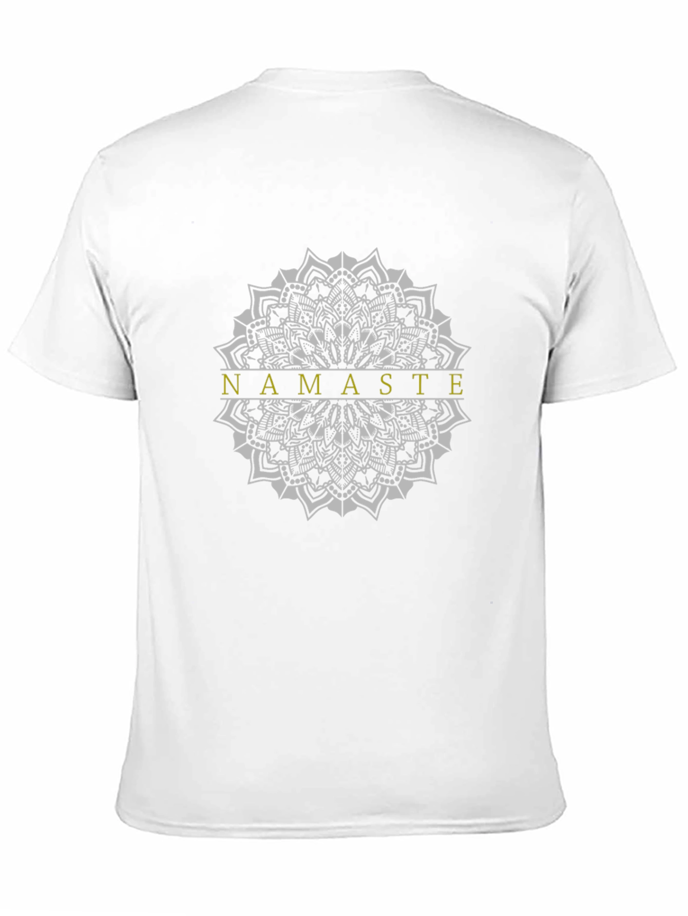 Namaste Mandala Graphic Tee - Black