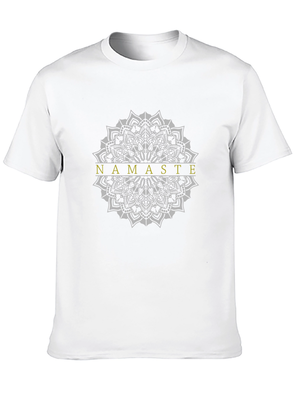 Namaste Mandala Graphic Tee - Black