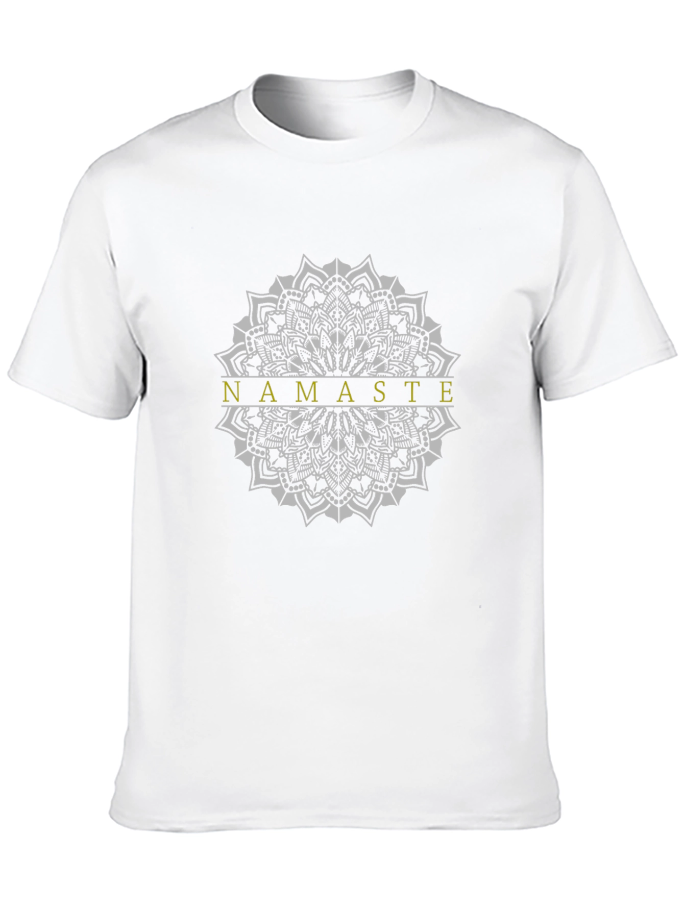 Namaste Mandala Graphic Tee - Black