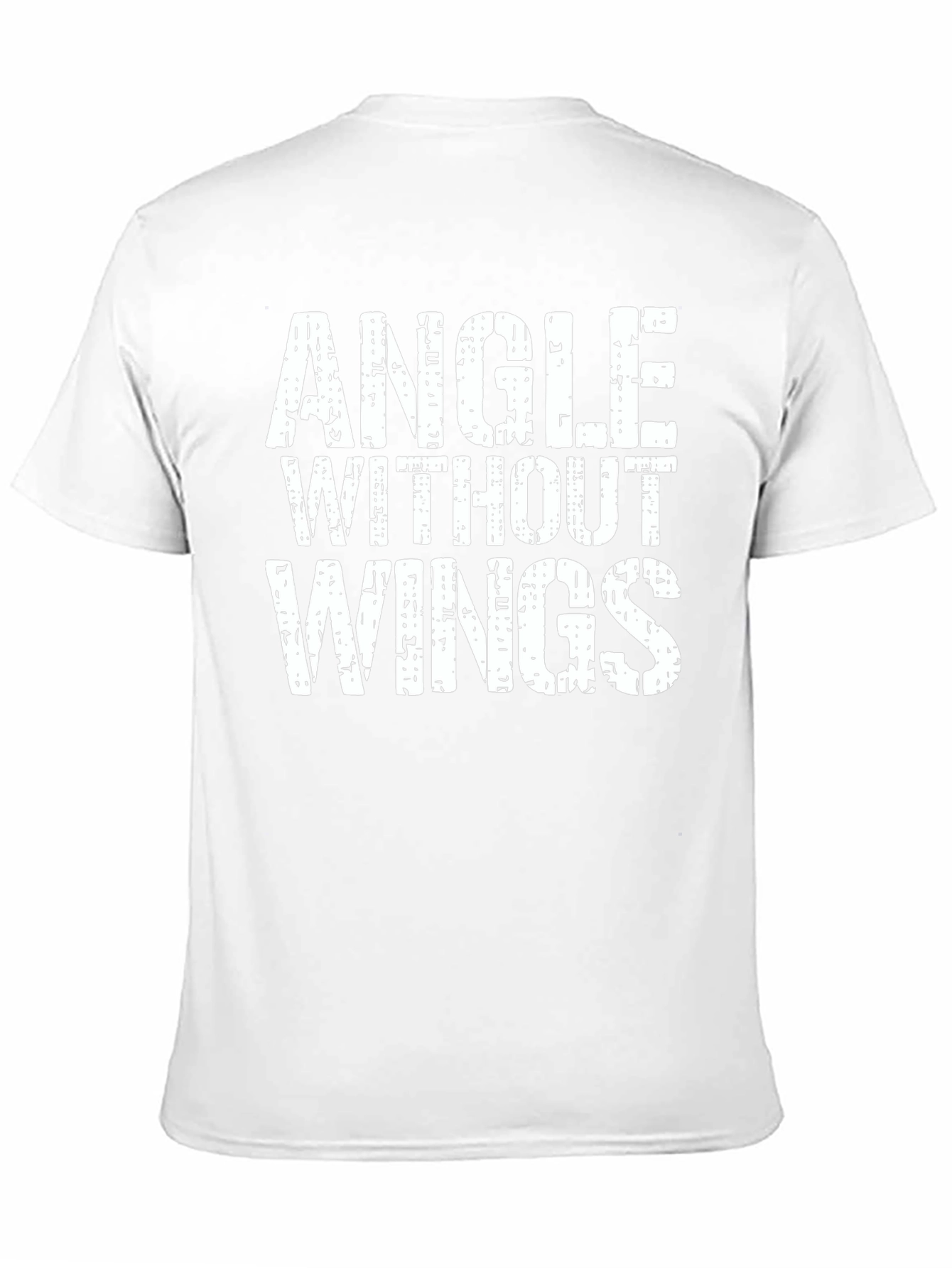 Angle Without Wings Black Graphic Tee