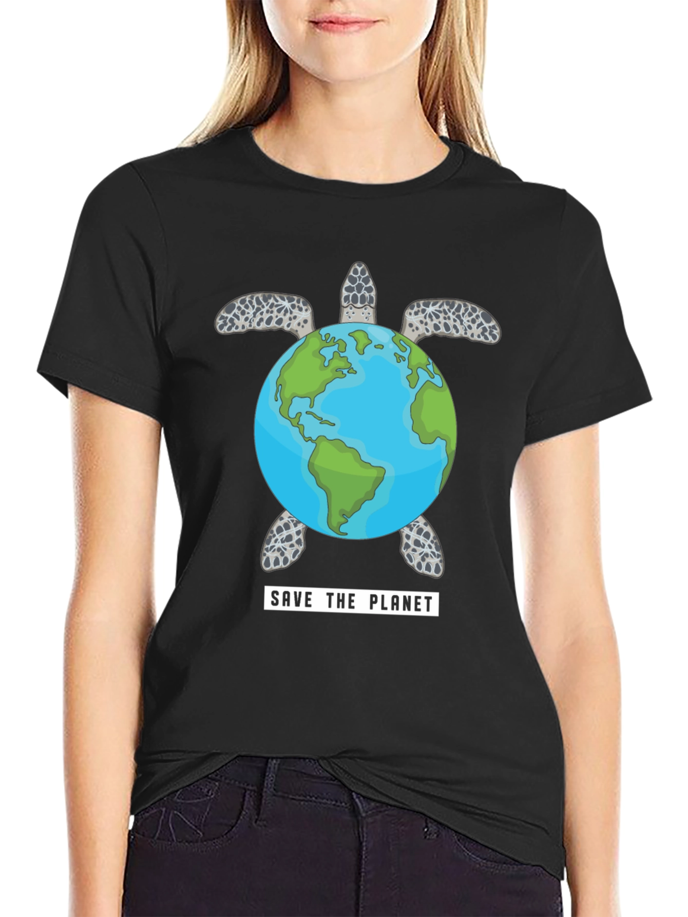 Save the Planet Turtle Tee