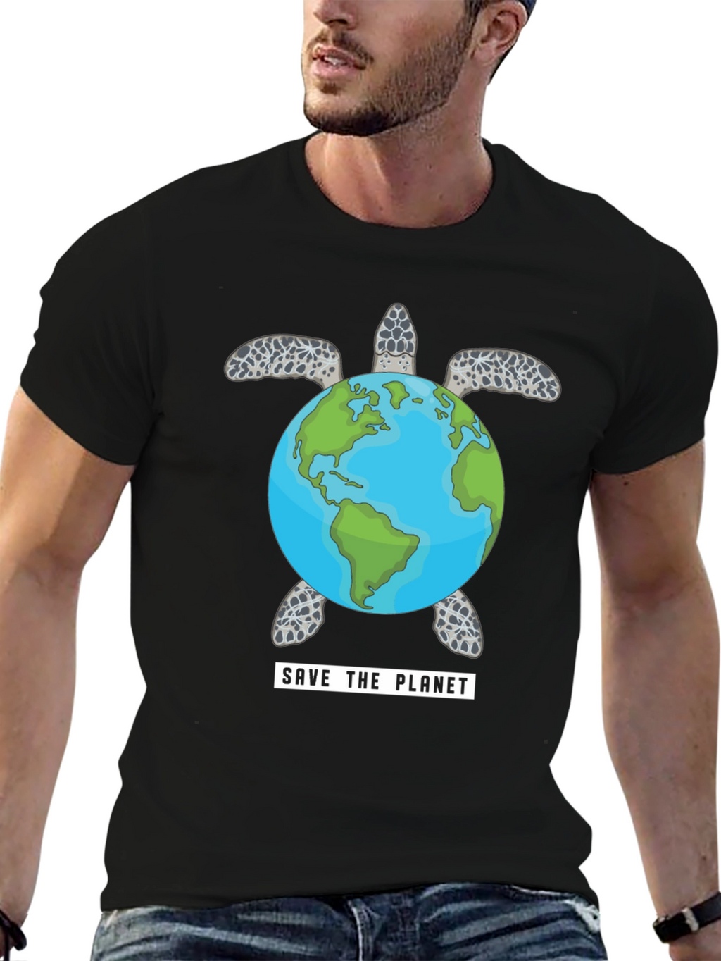 Save the Planet Turtle Tee