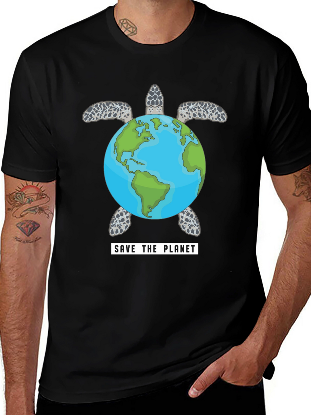 Save the Planet Turtle Tee