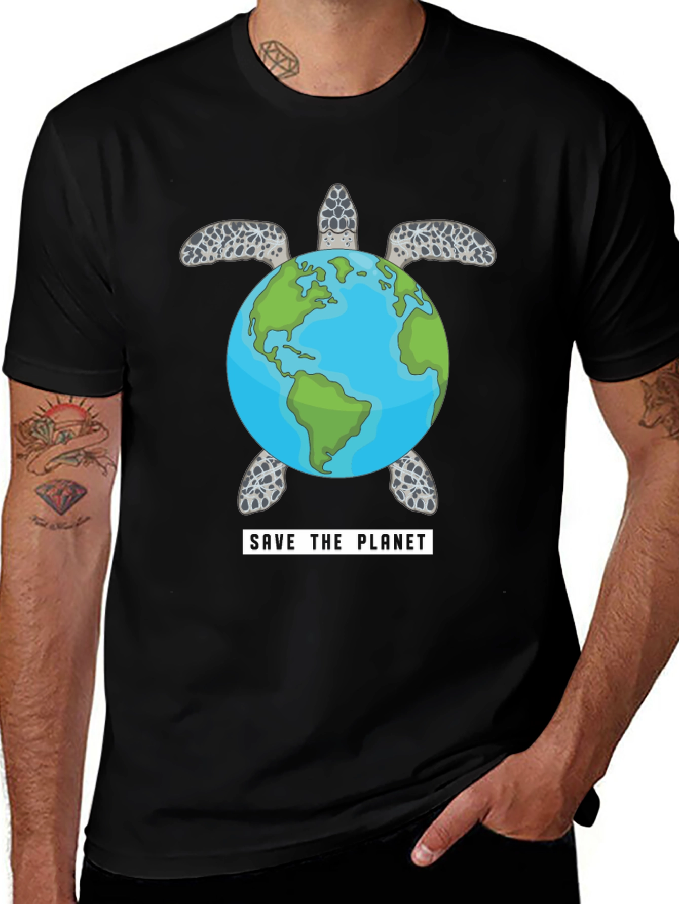 Save the Planet Turtle Tee