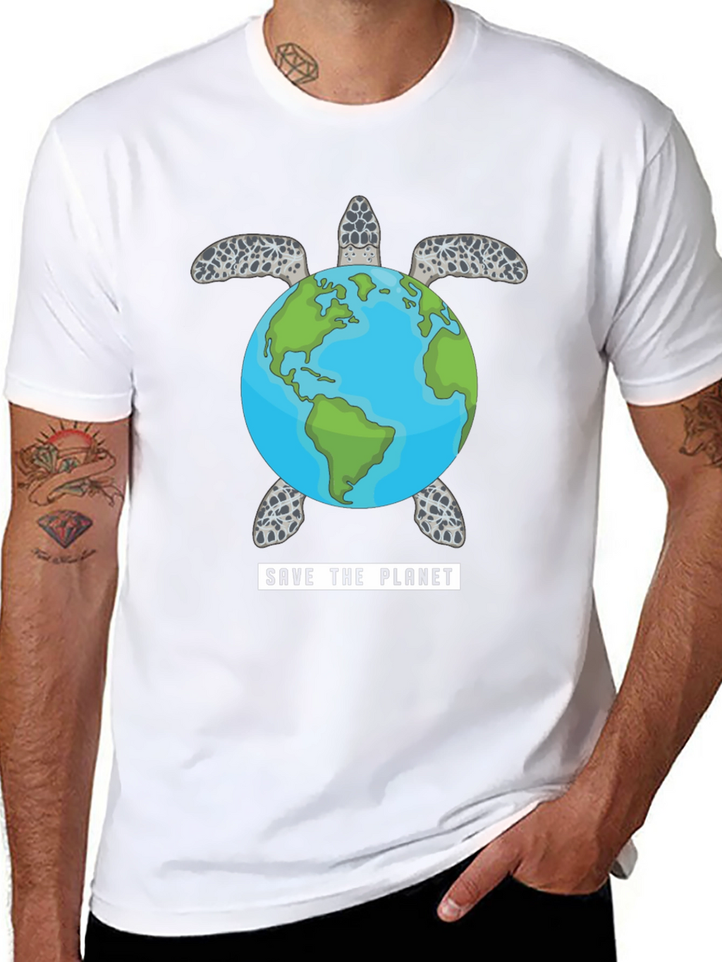 Save the Planet Turtle Tee