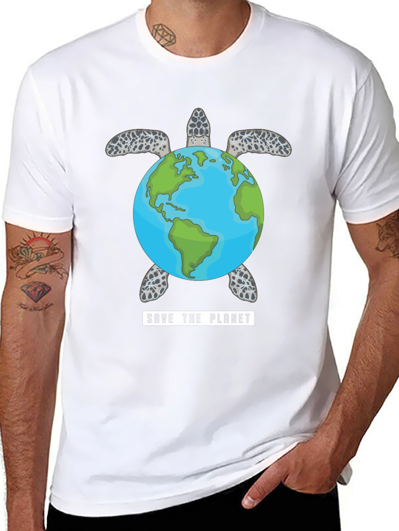Save the Planet Turtle Tee