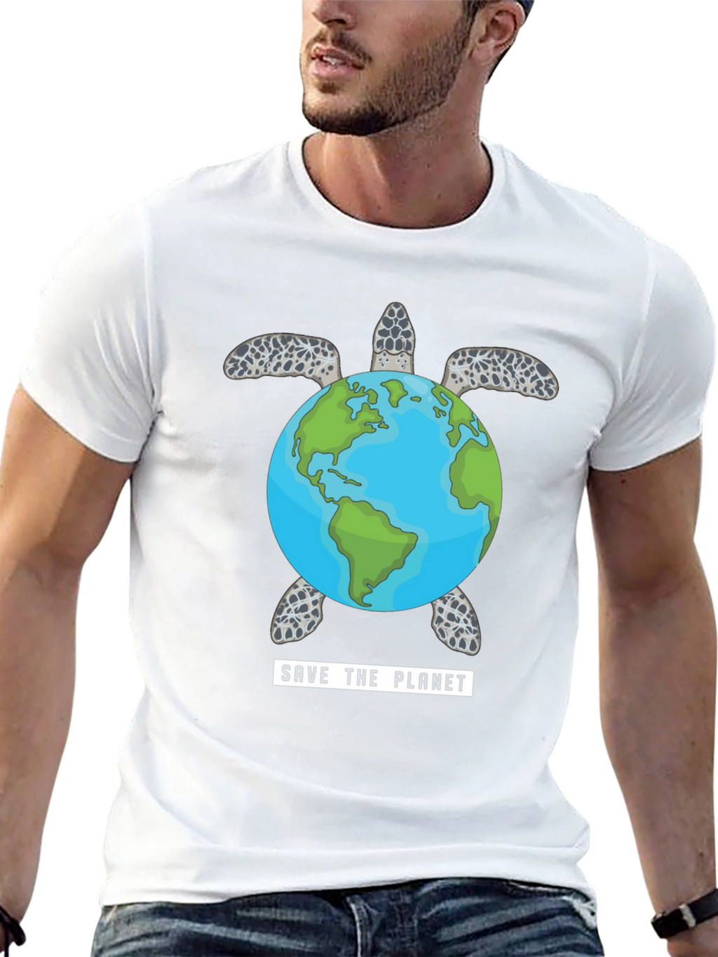 Save the Planet Turtle Tee