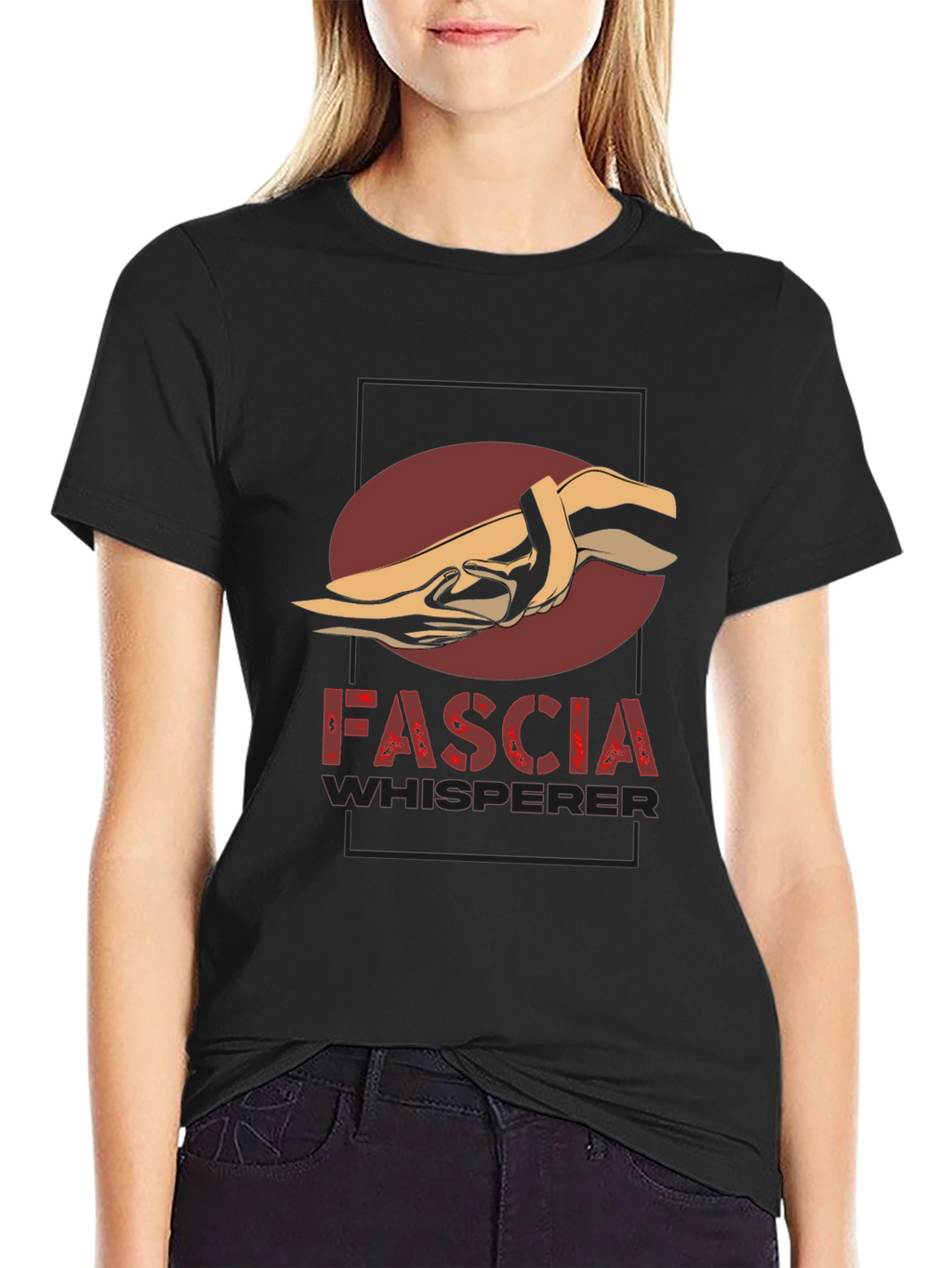 Fascia Whisperer Graphic T-Shirt - Massage Therapy Apparel