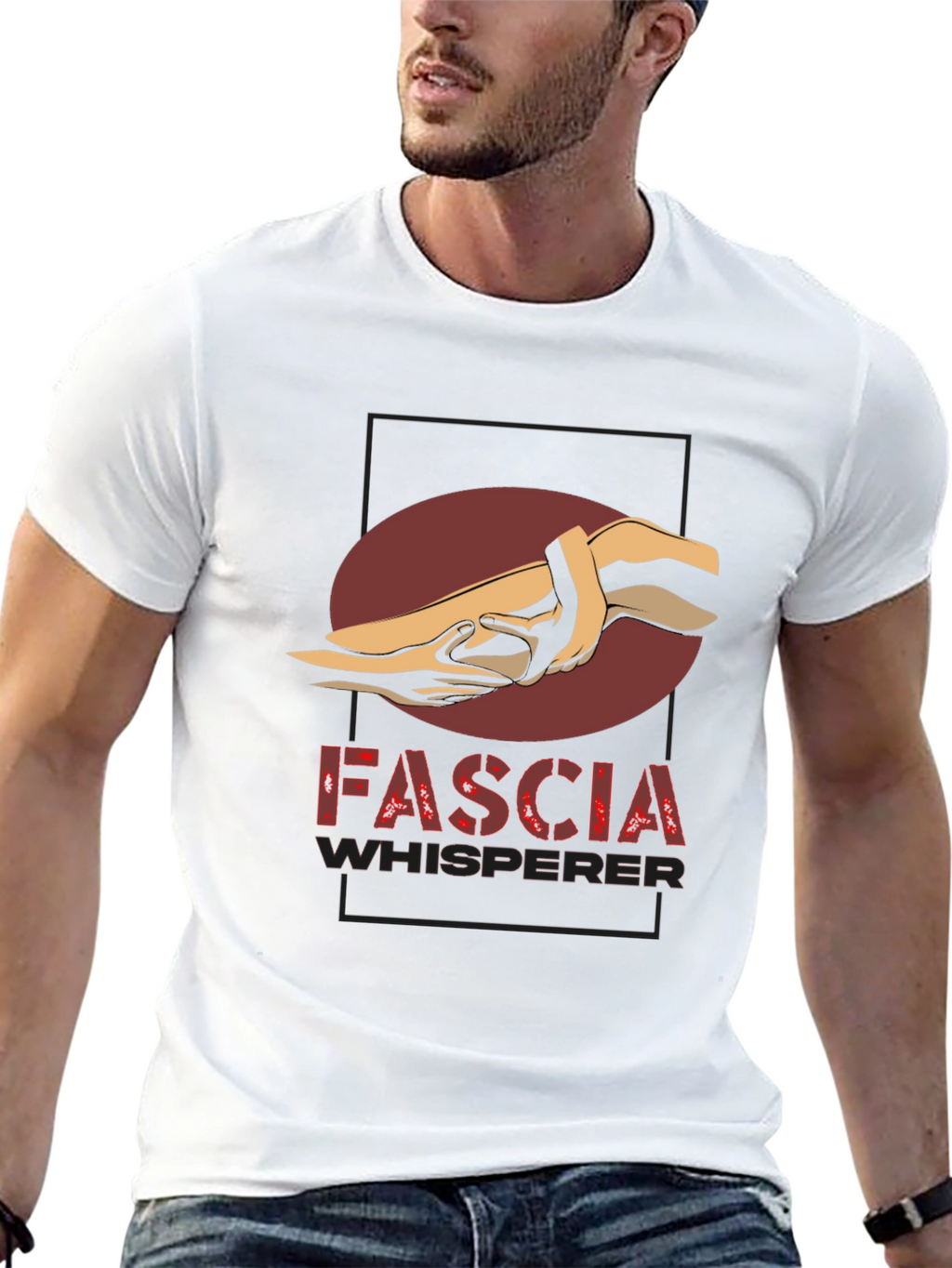 Fascia Whisperer Graphic T-Shirt - Massage Therapy Apparel