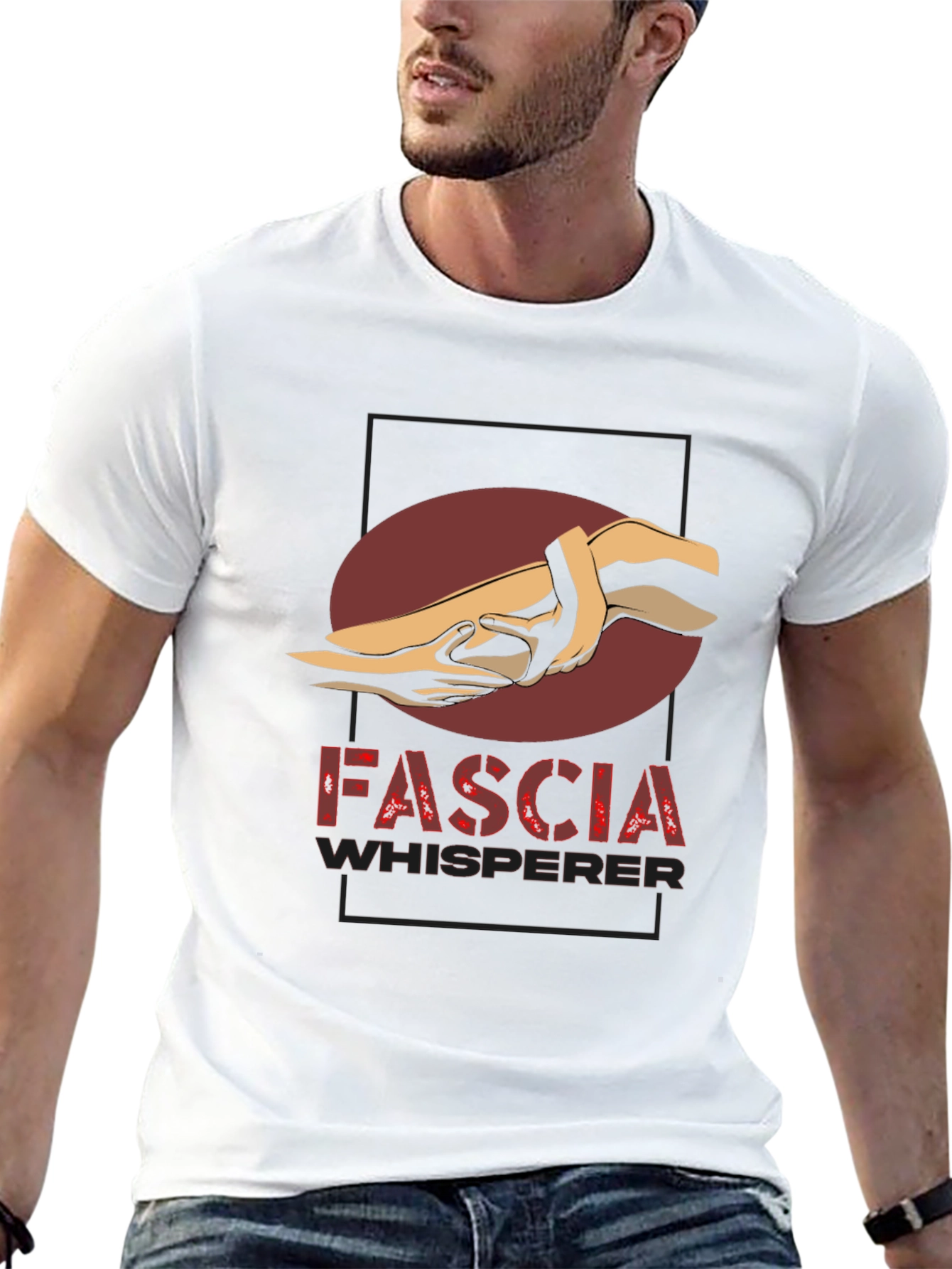 Fascia Whisperer Graphic T-Shirt - Massage Therapy Apparel