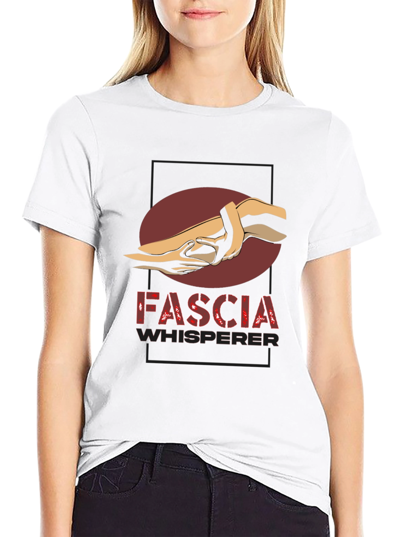 Fascia Whisperer Graphic T-Shirt - Massage Therapy Apparel