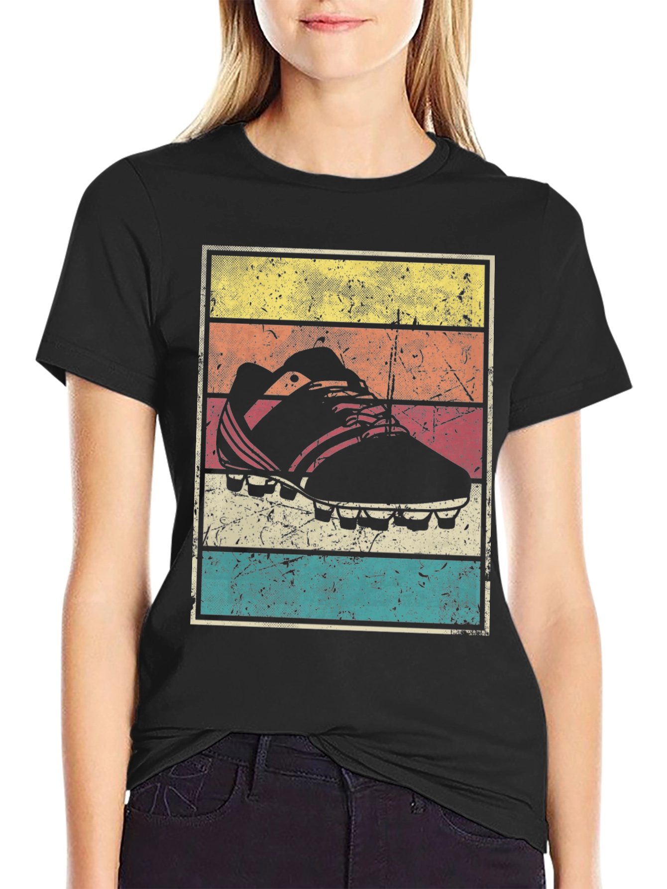 Retro Soccer Cleat T-Shirt