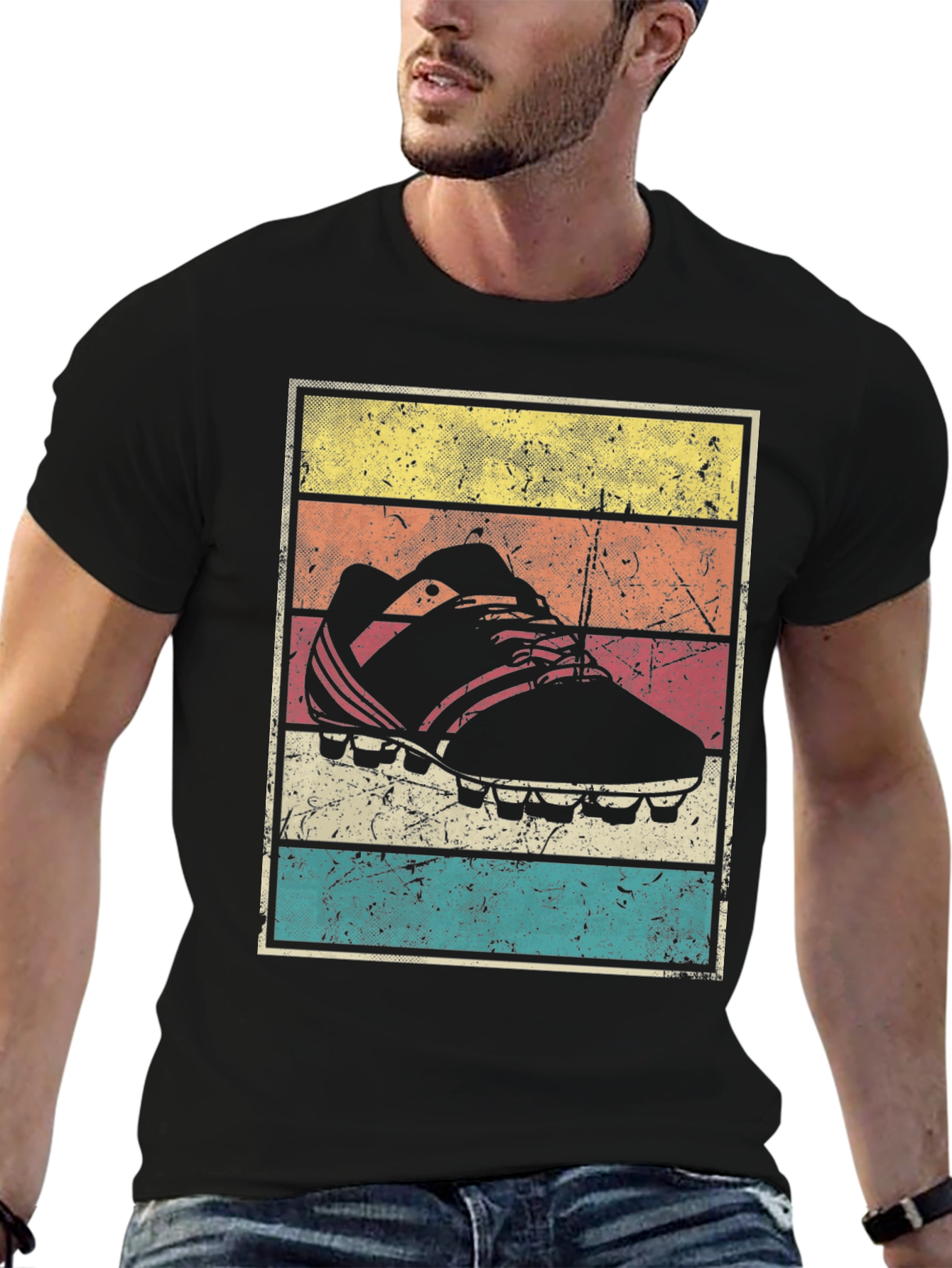 Retro Soccer Cleat T-Shirt