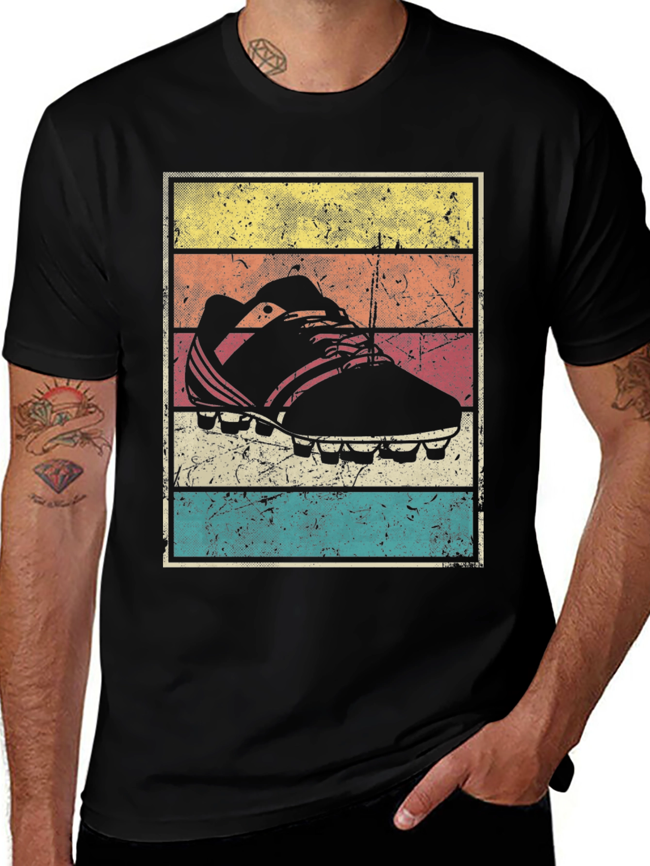 Retro Soccer Cleat T-Shirt
