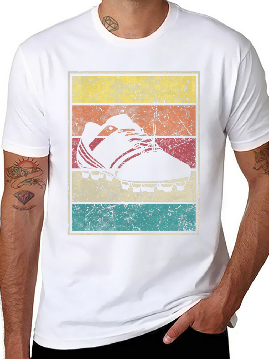 Retro Soccer Cleat T-Shirt