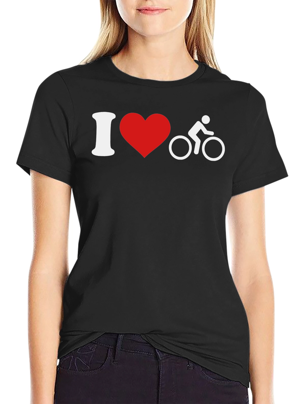 I Heart Biking Tee - Cyclists Passion