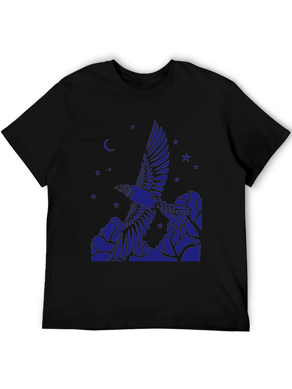 Raven Moon Star Graphic T-Shirt