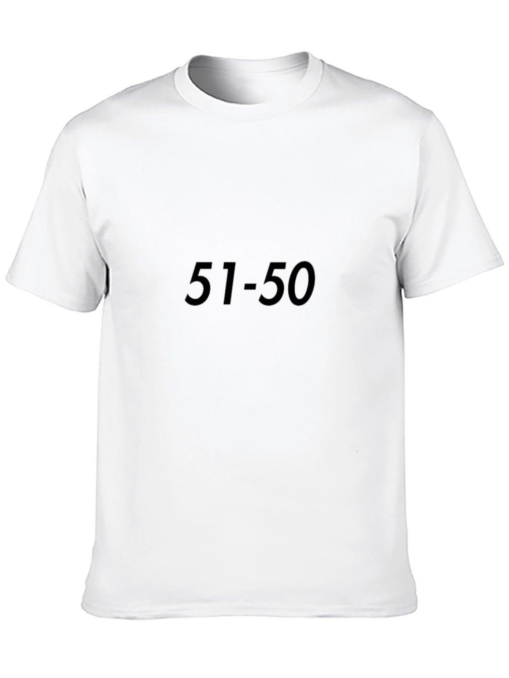 Black 51-50 Graphic Tee