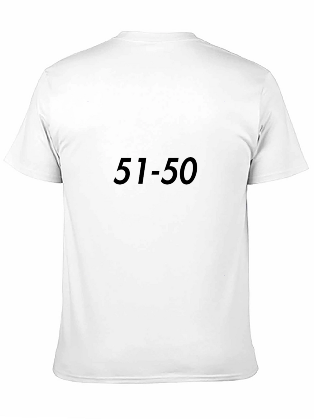 Black 51-50 Graphic Tee