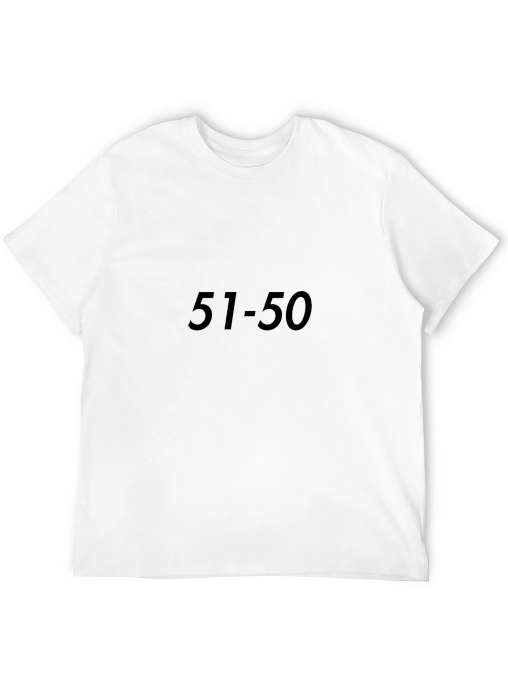 Black 51-50 Graphic Tee