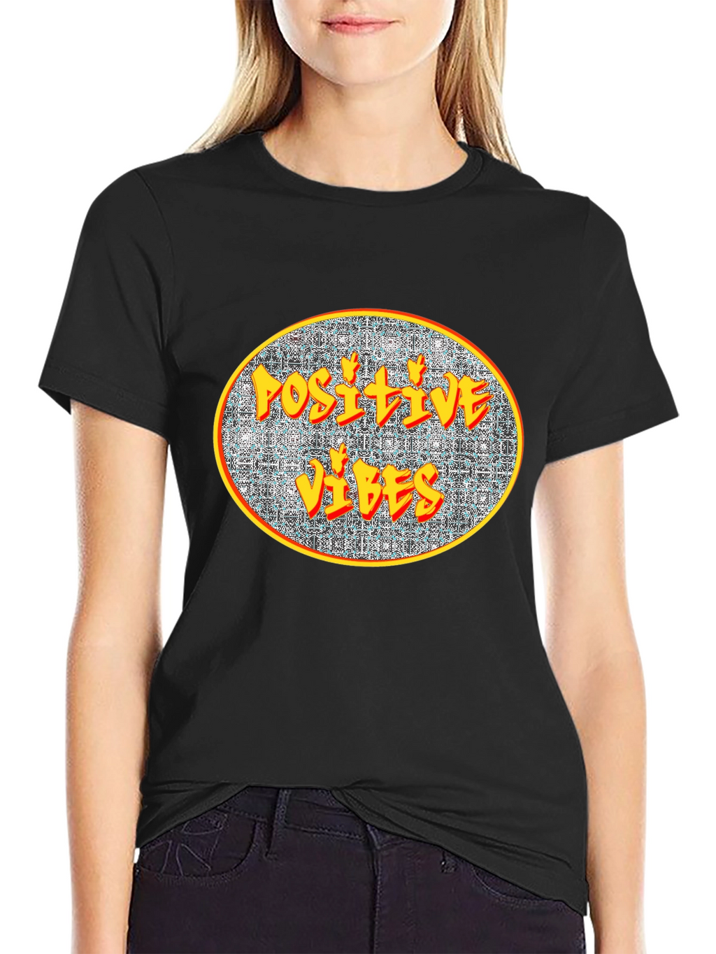 Positive Vibes Graphic Tee - Stylish Comfort