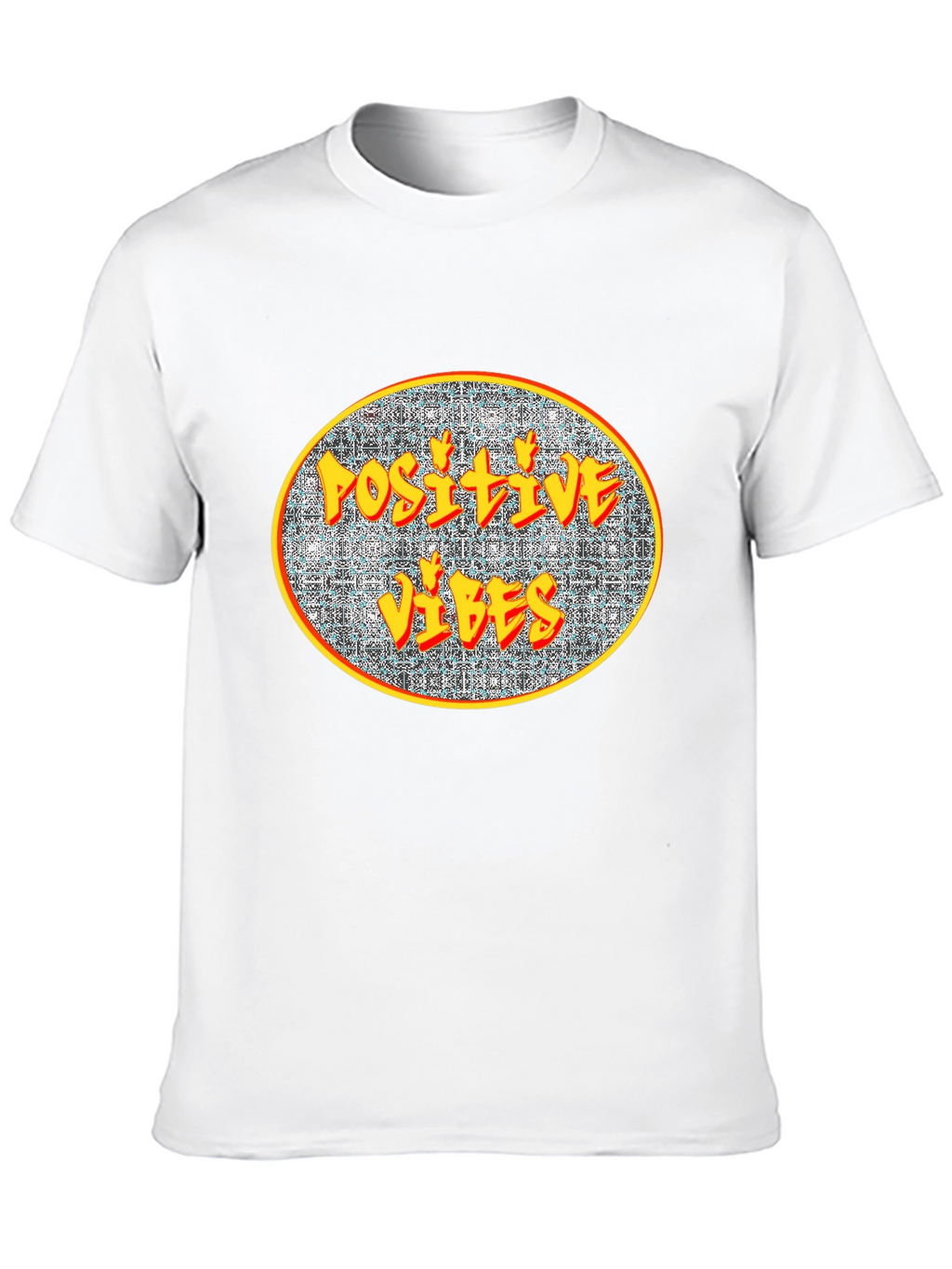 Positive Vibes Graphic Tee - Stylish Comfort