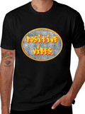Positive Vibes Graphic Tee - Stylish Comfort