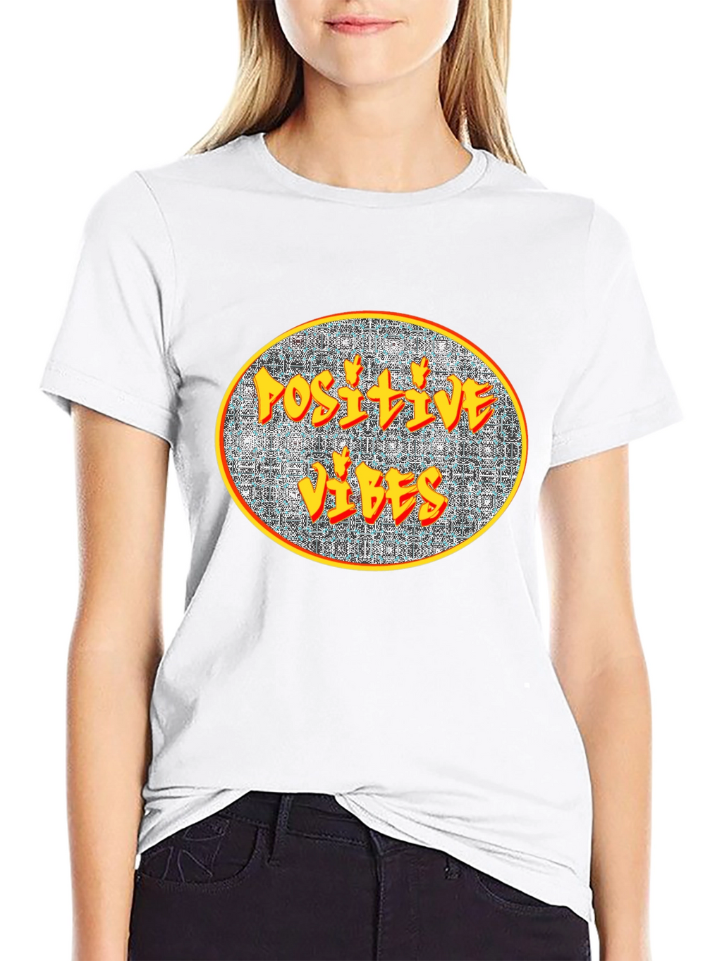Positive Vibes Graphic Tee - Stylish Comfort