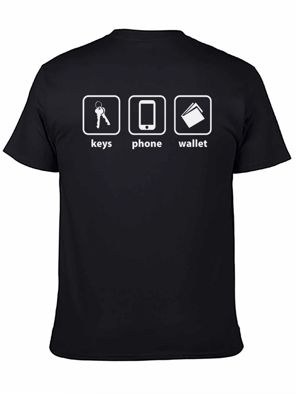 Keys Phone Wallet T-Shirt - Everyday Essentials Tee