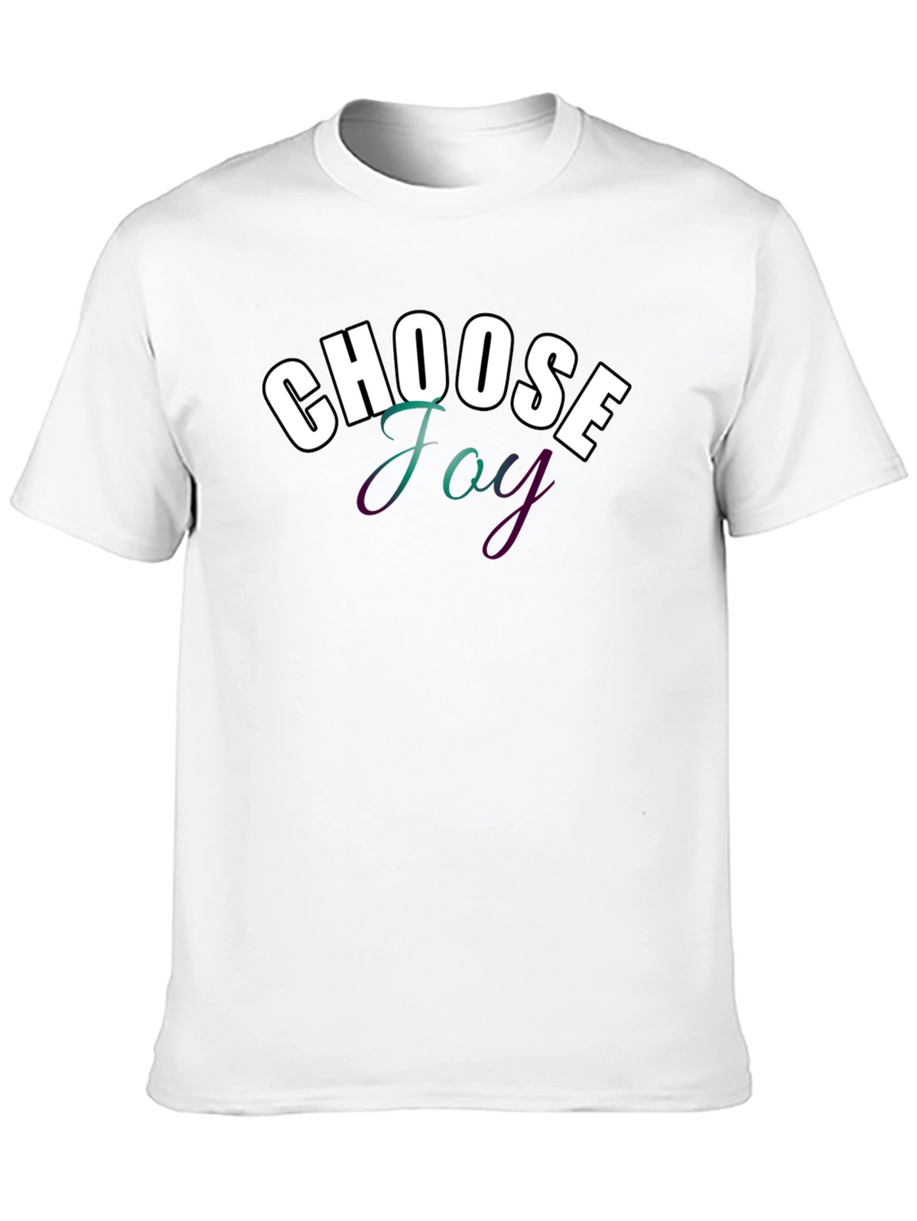 Choose Joy Graphic T-Shirt - Black