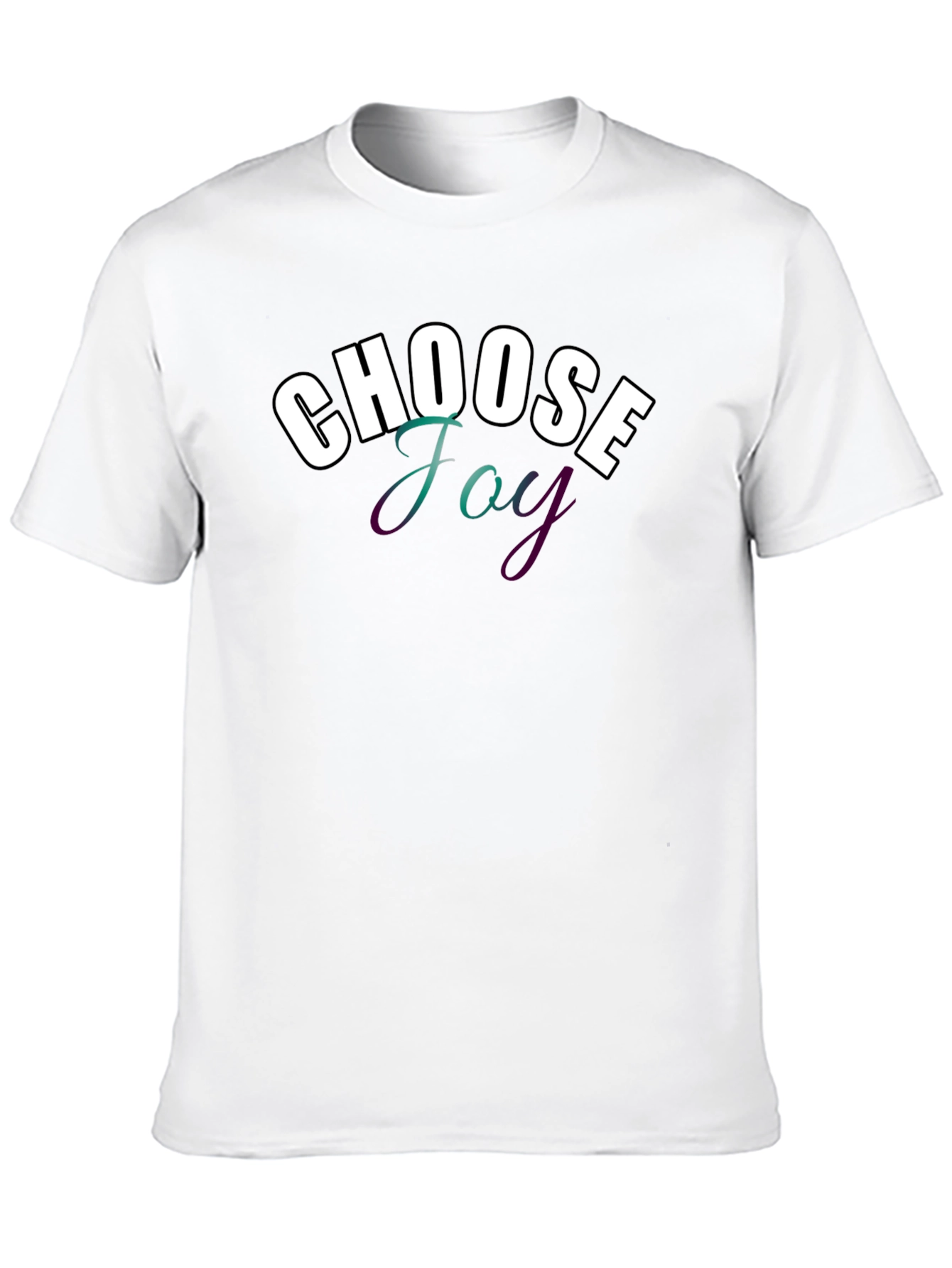 Choose Joy Graphic T-Shirt - Black
